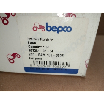 Pompa paliwowa B57281 BEPCO 200-SAM 100-0005 B57281-02-04