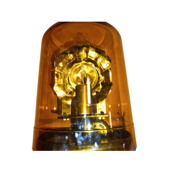 Lampa ostrzegawcza błyskowa Pomarańczowa LBO-10K-24V