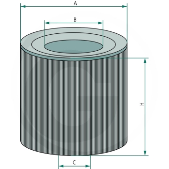 FILTR OLEJU LF550 RENAULT MIDLUM CASE NEW HOLAND H1260X SO550 P551014