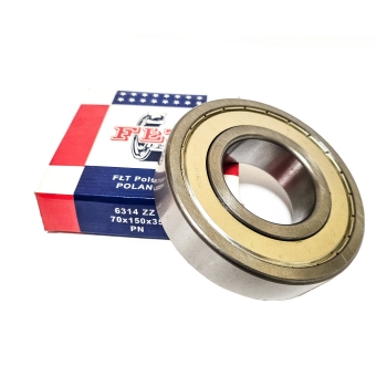 Łożysko Kulowe Zwykłe FŁT 70x150x35 / 6314ZZ