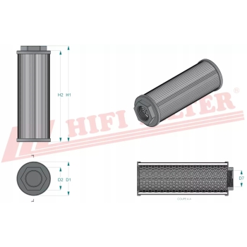 Filtr hydrauliczny SH 77001 SH77001