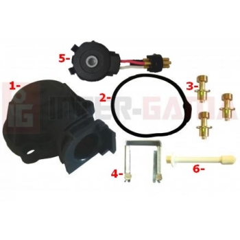 Pokrywa Plastikowa Mechanizmu Samoregulatora 2 Kable KNORR SB6/SB7/ K066