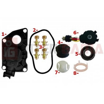 Pokrywa Plastikowa z Potencjometrem 3 Kable MB KNORR SB5/ K078