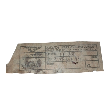 Osłona chłodnicy MF 255 Massey Ferguson 3027707m91 3027707m92 Oryginał